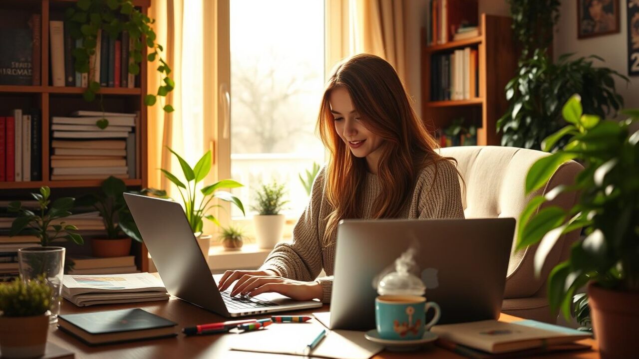 women working blog work from home​