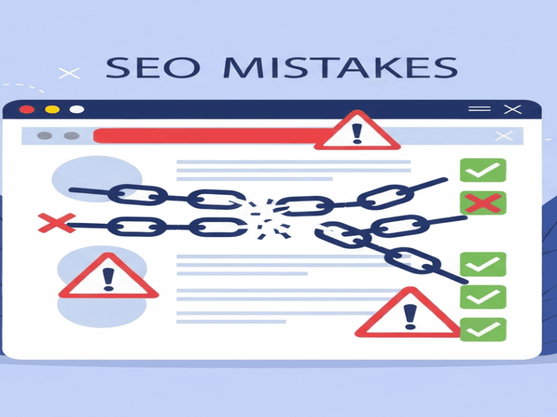 on page SEO mistakes that kill your rankings