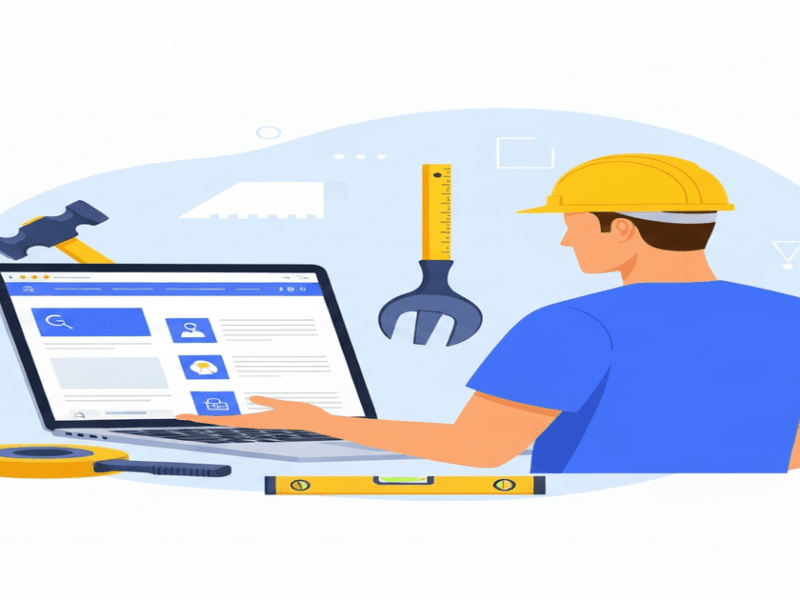 how to rank contractor website on Google